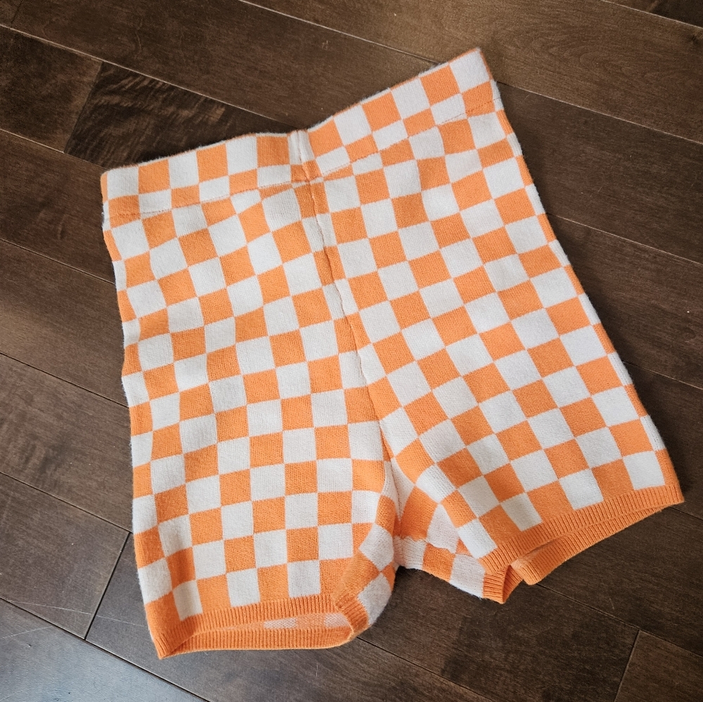 Knit Shorts ( Univ Of TENNESEE Checker Colors)